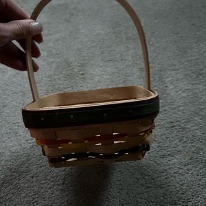 Vintage 1998 small longaberger Easter basket